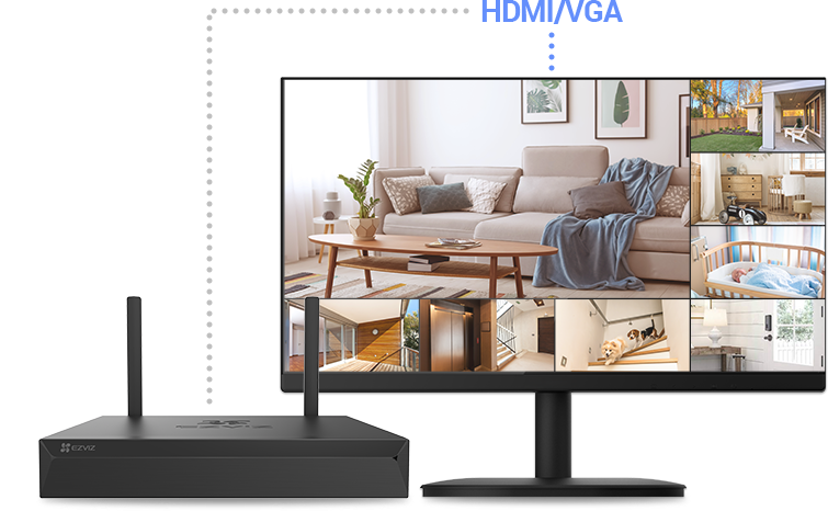 EZVIZ CS-X5S 8CH Wireless NVR Without HDD
