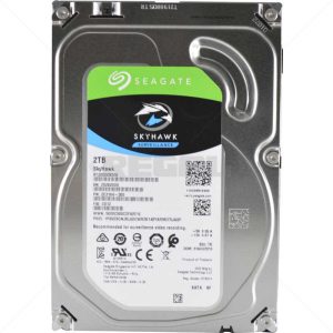 SEAGATE 2TB HDD Surveillance Storage SkyHawk 3.5" Size SATA