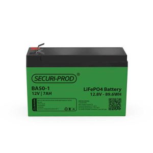 Securi-Prod Battery 12V 7Ah Lithium LiFePO4